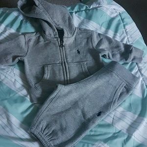 Baby polo sweatsuit